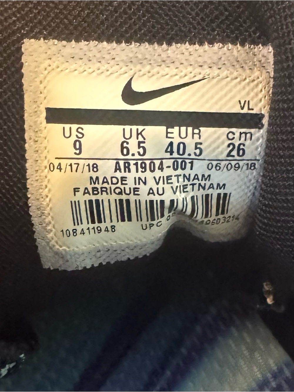 Nike Run Swift SE Special Edition Women’s Gunsmoke/Green Glow AR1904-001 Size 9 - Picture 7 of 12